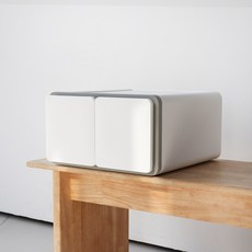 BeSoom Mirri生活模組抽屜櫃 2格型, 1個, 白色