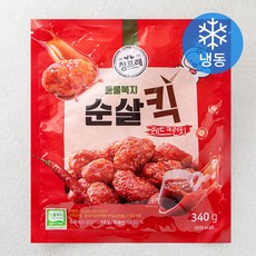 참프레 동물복지 인증 순살킥 레드크런치 (냉동), 340g, 1개
