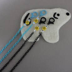 星星笑臉口罩掛繩 2入