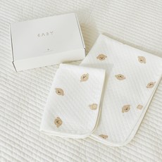 BABY&I 新生兒柔軟防水墊 小號 + 中號組合, 1套, Mungi