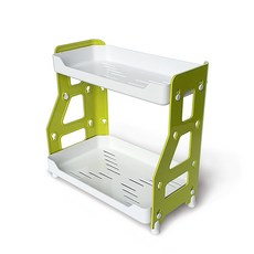 Victory Lighting For Tiz多功能置物架 2層 綠色 43*24.5*40cm 1個