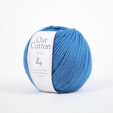 앵콜스 오트 코튼 뜨개실, 212 포카리블루, 1개