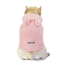 DING DONG PET 狗狗兔子刷毛衣, 粉紅色