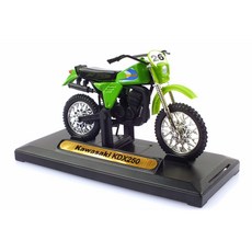 MOTORMAX 1:18 複製品 川崎 KDX250 摩托車模型 MTX057031GR, 綠色, 1個