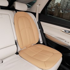 DAEHAN AUTOMOBILE 汽車座椅套 防滑保護墊 KST-MT-3COL, 棕色, 1個