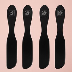 Cookco 304不鏽鋼甜點刀, 黑色, 4個