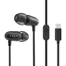 아즈라 C타입용 하이엔드 유선이어폰 AZT-C500 블랙