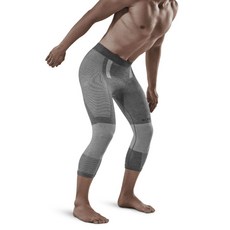 cep 男款登山滑雪底層七分緊身褲