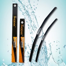 gaon Phoenix 矽膠混合式雨刷 駕駛座 + 副駕駛座組合, 參考內容