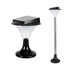 MIREU 太陽能庭院燈 06 太陽能 36 LED 甲板燈, 白色