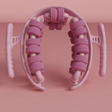 Coreguard 奢華28輪按摩滾輪, 1個, 粉紅色