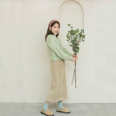 핑크파인애플 CORDUROY H LONG SKIRT