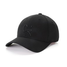 CRISION 2021基本款球帽高爾夫球帽, 黑色