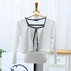 여성용 라라온 투나즈 트위드 가디건 + 민소매 세트