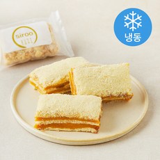 프레시오늘 정담시루 단호박 듬뿍 카스테라 인절미떡 (냉동), 110g, 1개, 3개입