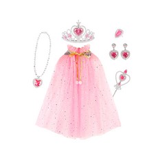 Maket Gamseong 公主遊戲派對道具組, 1個, 粉紅色