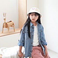 jkids 女童Ian牛仔襯衫外套 J7572
