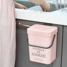 Dalpaengi Living POUBELLE DE MAMAN 廚餘桶, 1個, 粉色