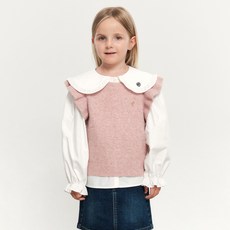 MaritheFrancoisGirbaud 兒童W荷葉邊針織背心