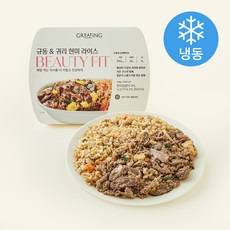 그리팅 뷰티핏 규동 & 귀리 현미 라이스 (냉동), 238g, 1개