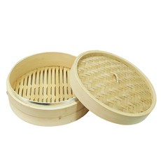 竹編蒸籠, 25厘米, 1個