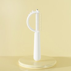 랜보어 반려동물 디노 디매터 브러쉬, 화이트, 1개