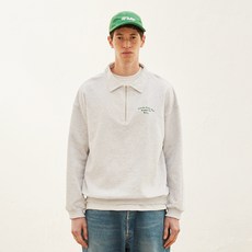 Fluke Supply 半拉鍊大學T FZT1019