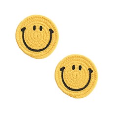 微笑棉質隔熱墊 S, 黃色