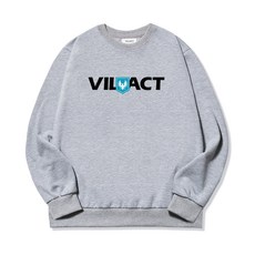 VILACT 男款大尺碼老鷹薄荷徽章大學T恤