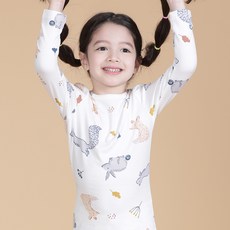 bonumam 童款兔子朋友柔軟刷毛長袖居家服套裝