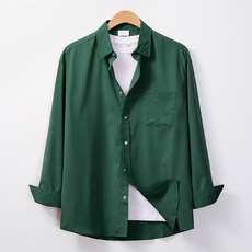 Raymon 男式 Tsar Span 基本色襯衫