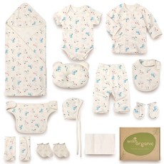 with organic 新生兒馬年夏季彌月禮盒