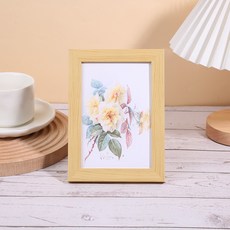 Ilovehome 現代簡約多彩相框, 2個, 米色