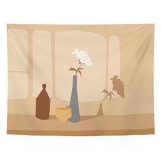 MA 粉彩感性插畫掛布 拉絨款式, TYPE 9