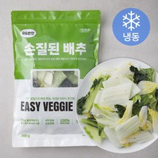 그린피아 국 & 반찬 손질된 배추 (냉동), 400g, 1개