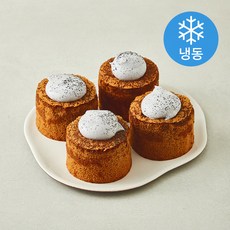 데르뜨 흑임자 카스텔라 4개입 (냉동), 440g, 1개