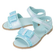 benetton 班尼頓 女童亮片蝴蝶結涼鞋 QCSHQ4231