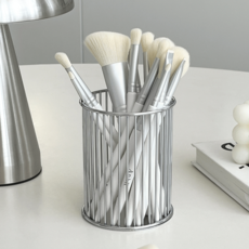 데미무드 버티컬 철제 브러쉬꽂이, 실버, 1개