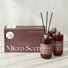 Micro Scent優質大容量擴香 2入禮盒, 3個, 花園花香