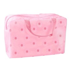 ATEAM 半透明花朵游泳包, 粉紅色