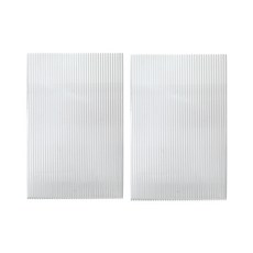 DAEHAN 透明波紋壓克力板 OBJ-27 2入, 條紋款