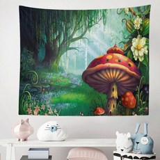 라온투유 패브릭 포스터 애니메이션 버섯, 01 MHMG1