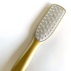 SL Dream 雙面香檳金足部去角質器, 1入, 1個