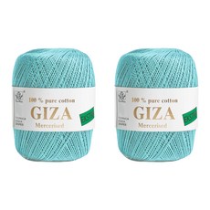 Yarna Giza 編織線 70g, 10, 2個