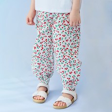 Bebezoo 女童櫻桃花園束口褲
