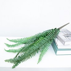 聖誕節金色人造波士頓絲質灌木 55cm, 2個, 綠色