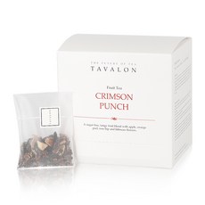 TAVALON Crimson Punch綜合水果茶包, 4g, 15包, 1盒