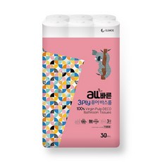 ILUMOS3層捲筒衛生紙 25m, 1袋, 30捲