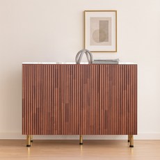 파로마 브릭 템바보드 골드다리 높은 거실장 1200 방문설치, 발리오크