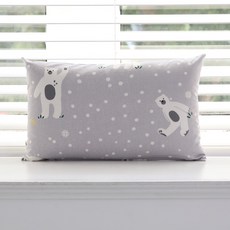 BEAUTE HOUSE 露營用枕套, 灰色北極熊款